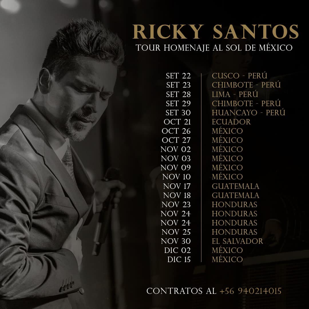 Ricky Santos Presenta un Emotivo Homenaje a Luis Miguel en CDMX