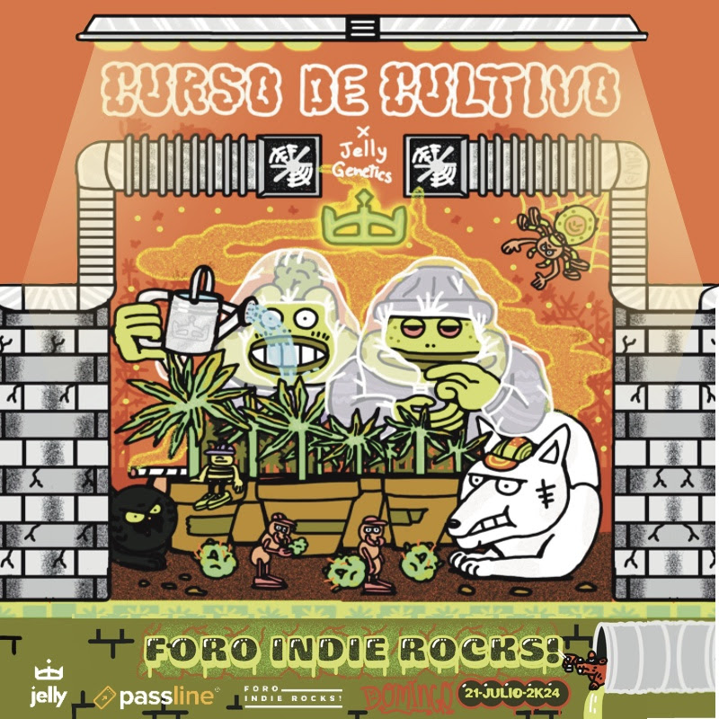 ¡Jelly Genetics Celebra Sus 5 Años el 21 de Julio en el Foro Indie&nbsp;Rocks!