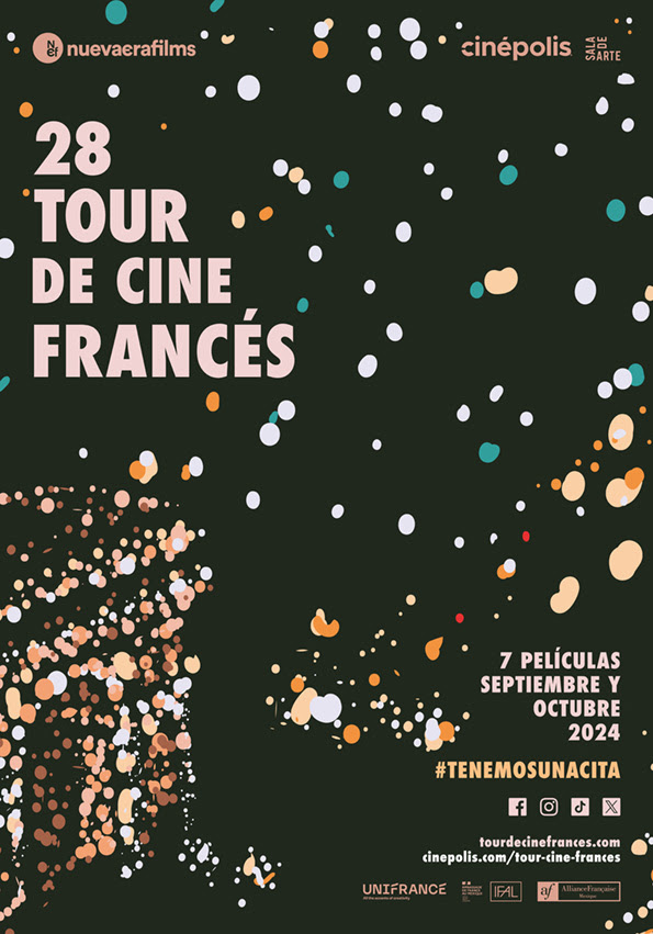 ¡Cada Vez Más Cerca el Tour de Cine Francés en su Edición Número&nbsp;28!