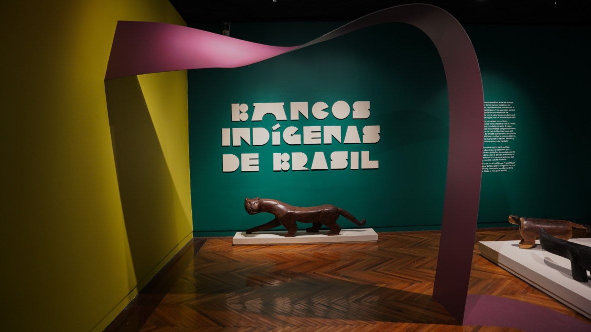 Bancos indígenas de Brasil, nueva expo en el Franz&nbsp;Mayer