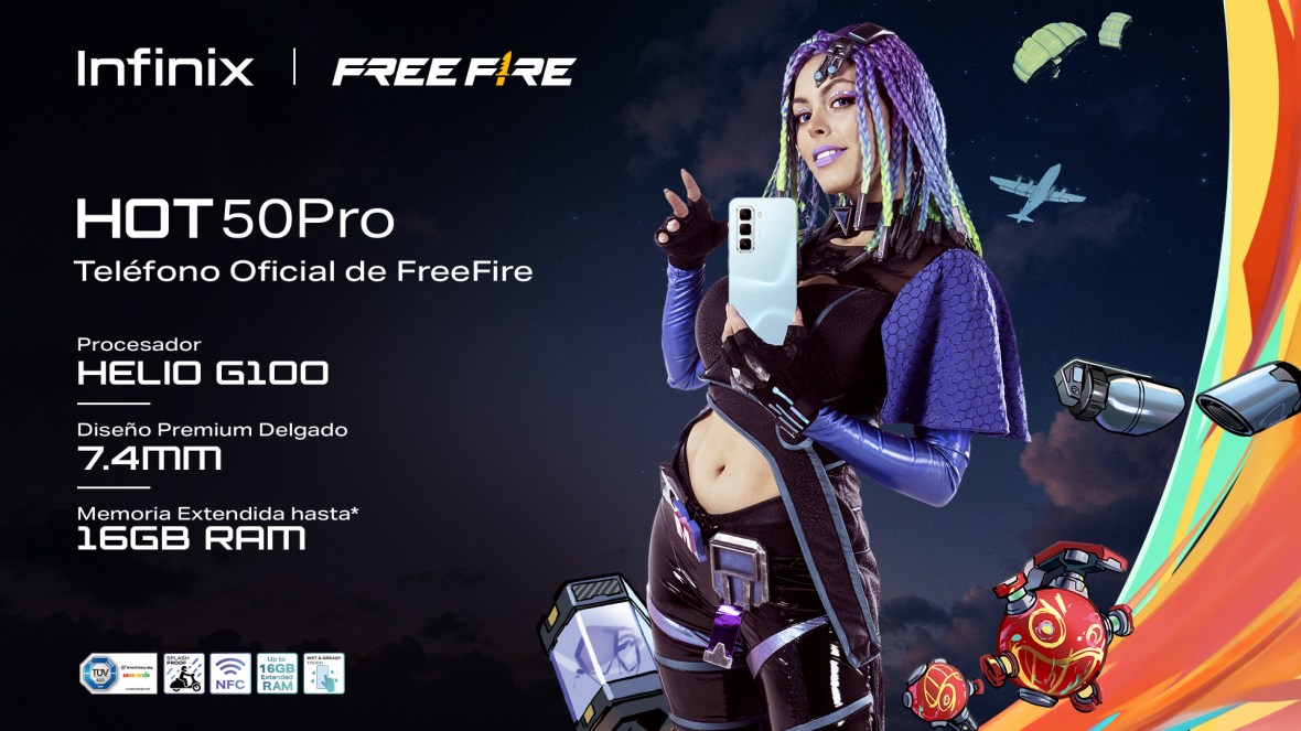 Infinix y Free Fire Renuevan su Alianza con el Lanzamiento del Nuevo Hot 50 Pro, el Teléfono Oficial del Videojuego en&nbsp;México
