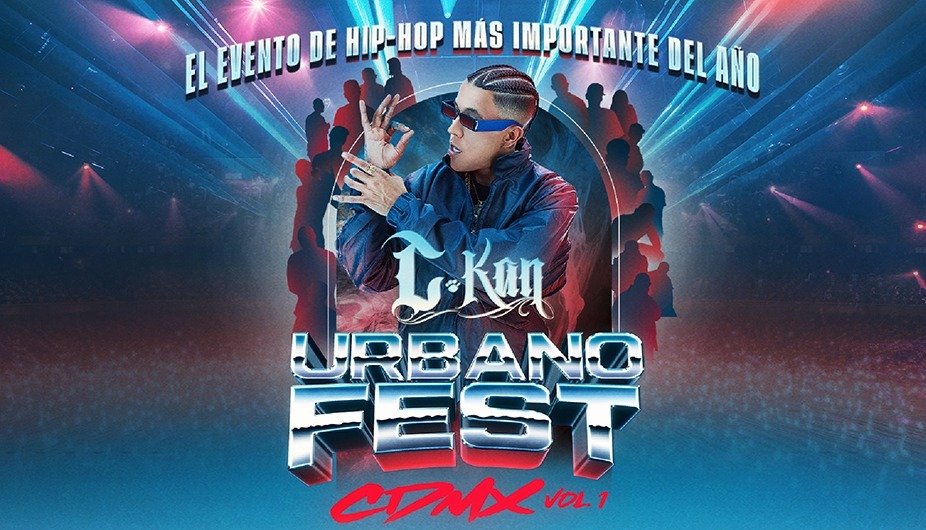 Urbano Fest CDMX Vol. 1: C-Kan, Neto Peña y Toser One Nos Preparan Para una Noche&nbsp;Inolvidable