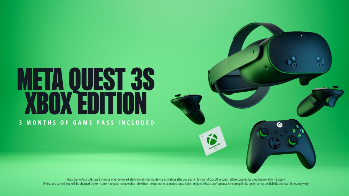 Meta y Microsoft lanzan visor VR edición limitada: Meta Quest 3S Xbox&nbsp;Edition