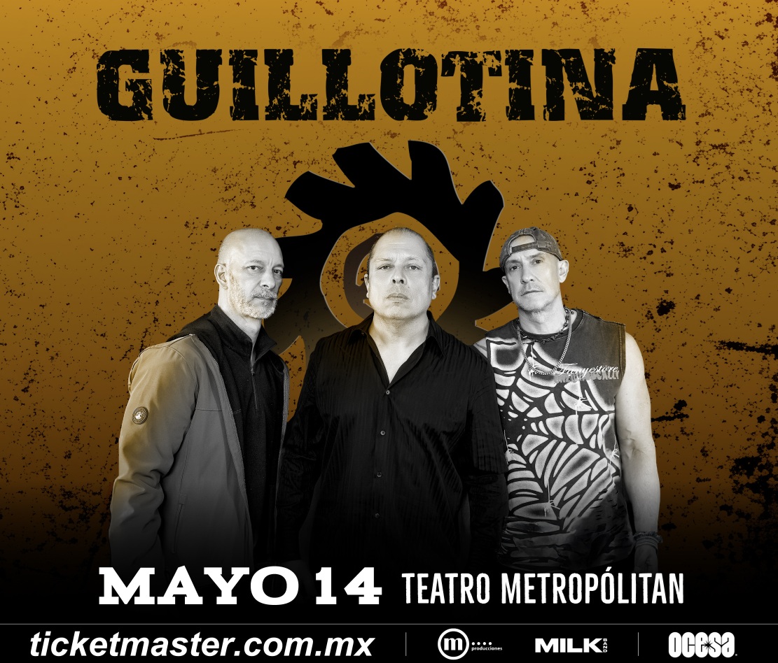 Guillotina rompe el silencio: nueva música y show en el Metropólitan