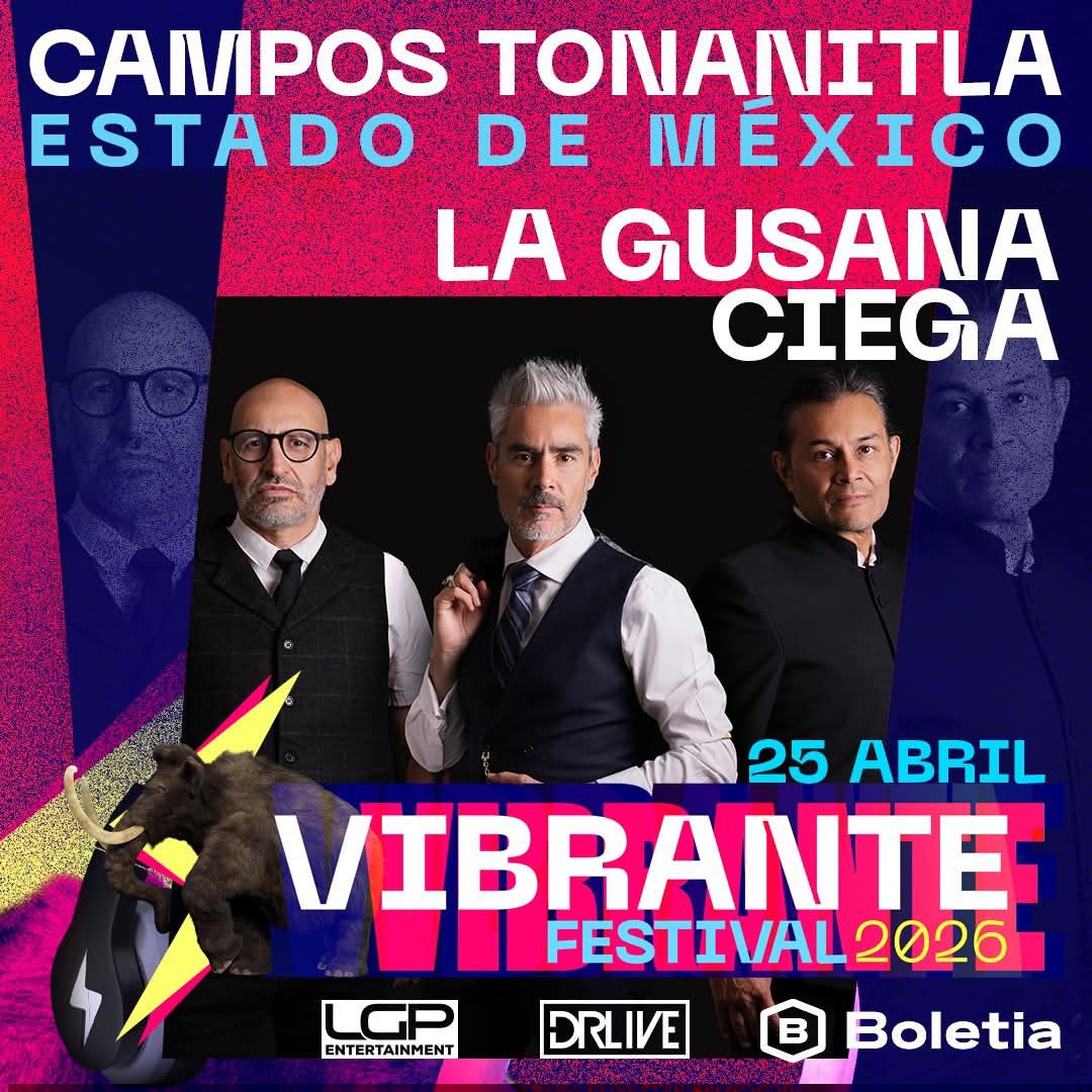 La Gusana Ciega se une al Vibrante&nbsp;Festival