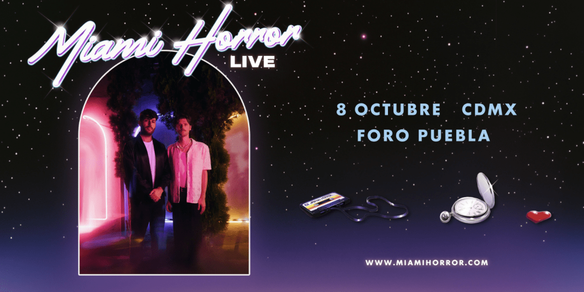 Miami Horror vuelve a la CDMX y el Foro Puebla esta listo para la&nbsp;fiesta.
