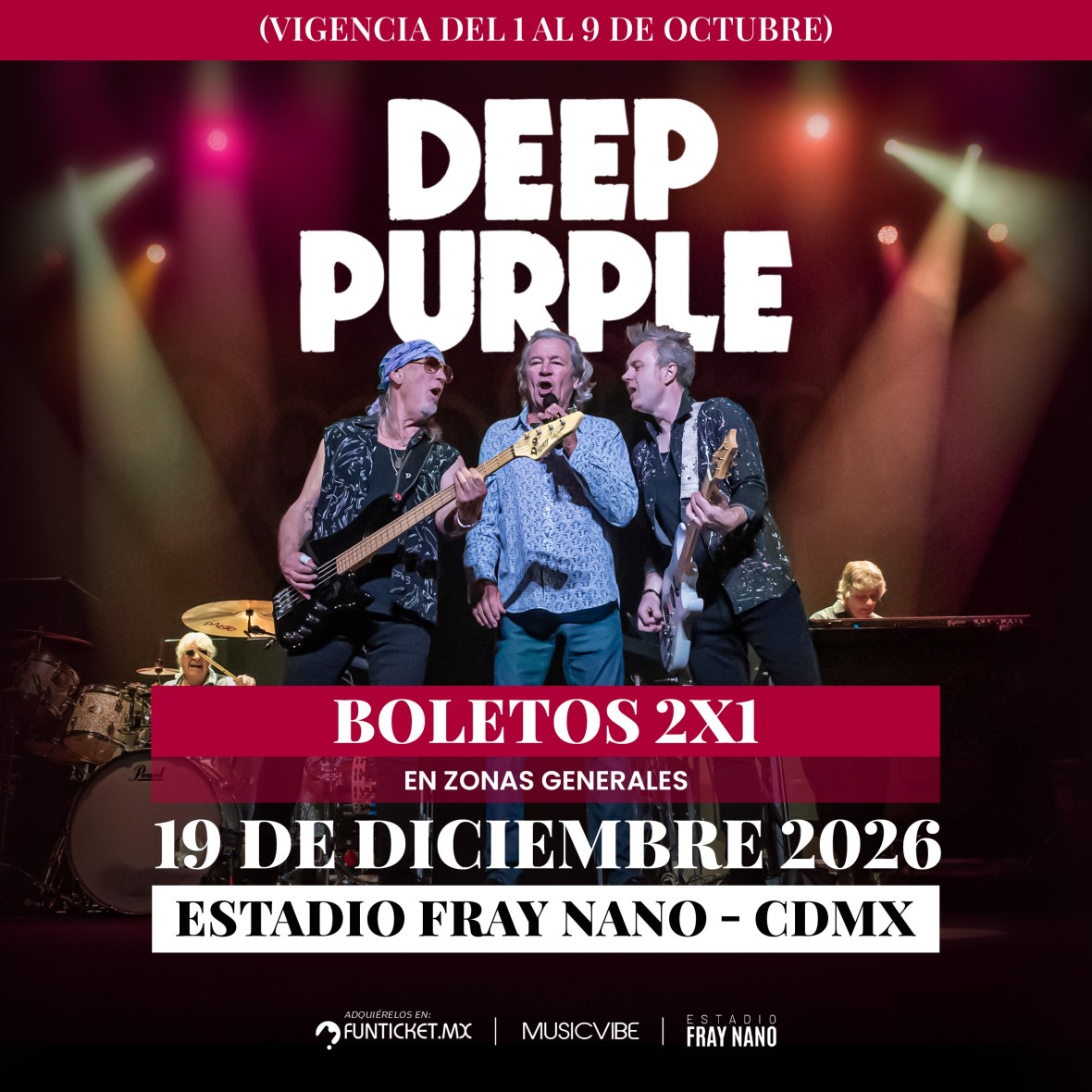Arjona, Beéle, BABYMETAL y Deep Purple: así llega FUNWEEK a&nbsp;CDMX
